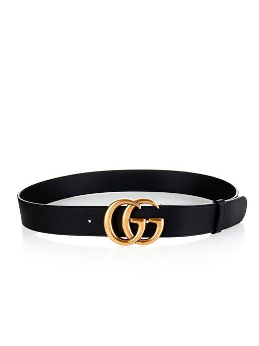 GG-logo leather belt | Gucci | MATCHESFASHION UK