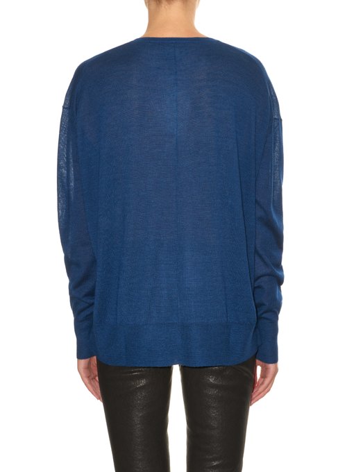 Elmwood cashmere and silk-blend knit sweater | Isabel Marant ...