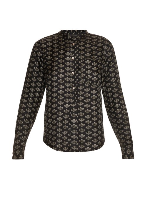Usak floral-print silk shirt | Isabel Marant | MATCHESFASHION UK