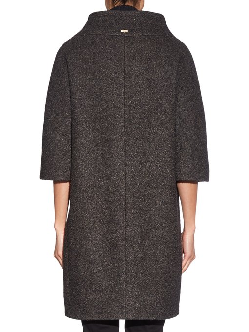 Wool and mohair-blend quilted-down coat | Herno | MATCHESFASHION US