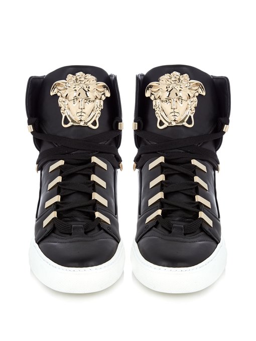 versace medusa high top