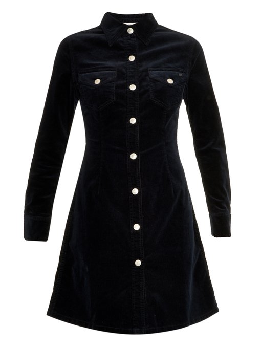 The Pixie corduroy dress | Alexa Chung for AG | MATCHESFASHION UK