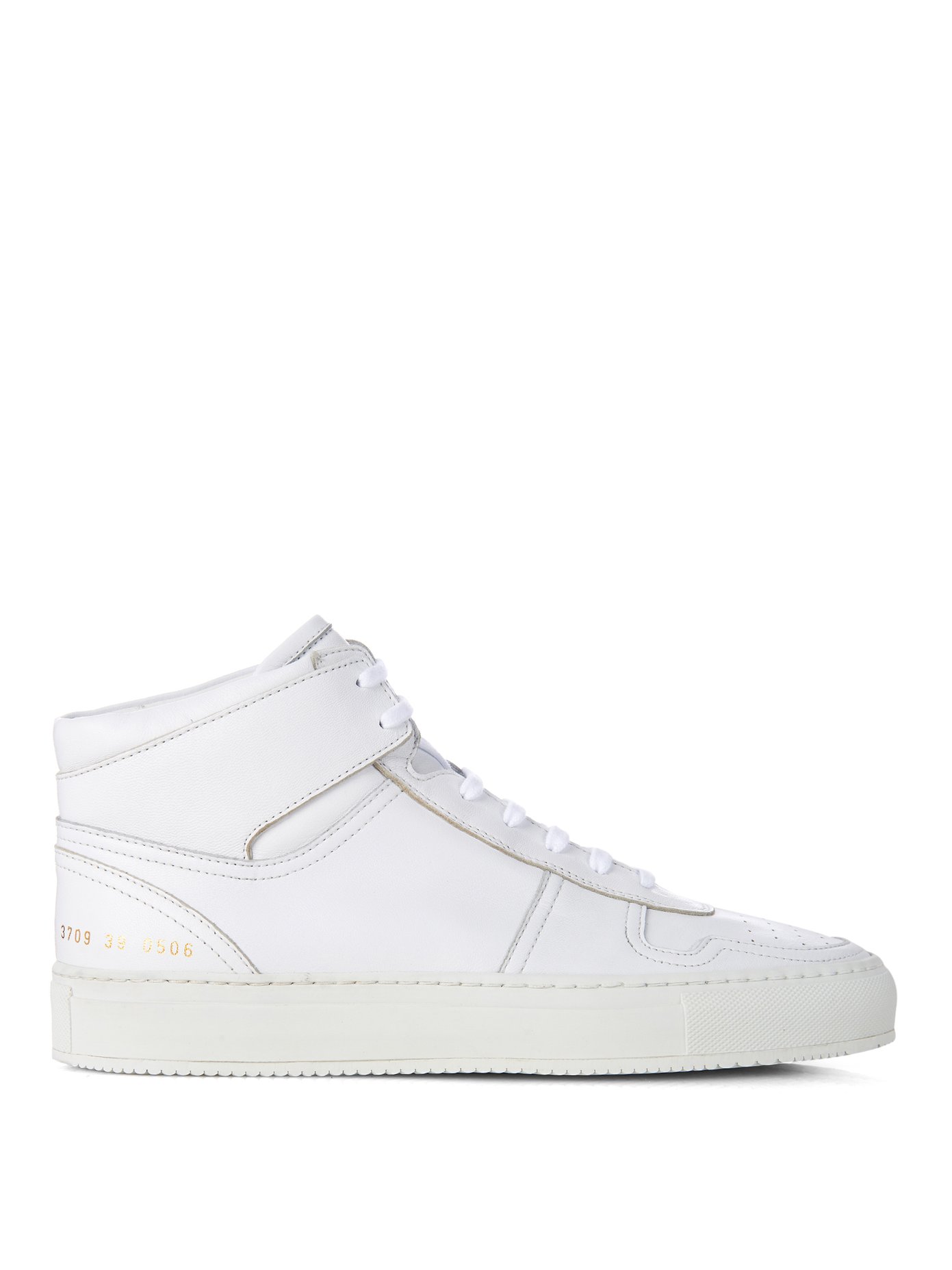 Bball leather high-top trainers 