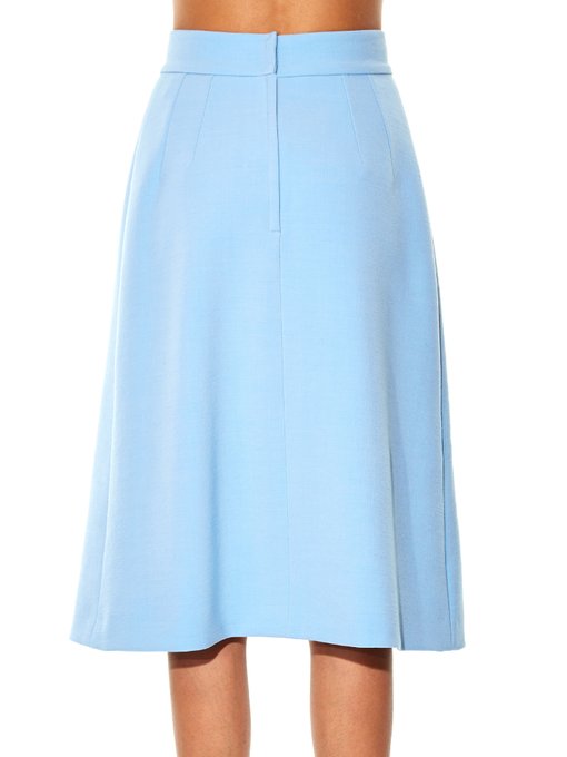 Embellished wool midi skirt | Dolce & Gabbana | MATCHESFASHION UK