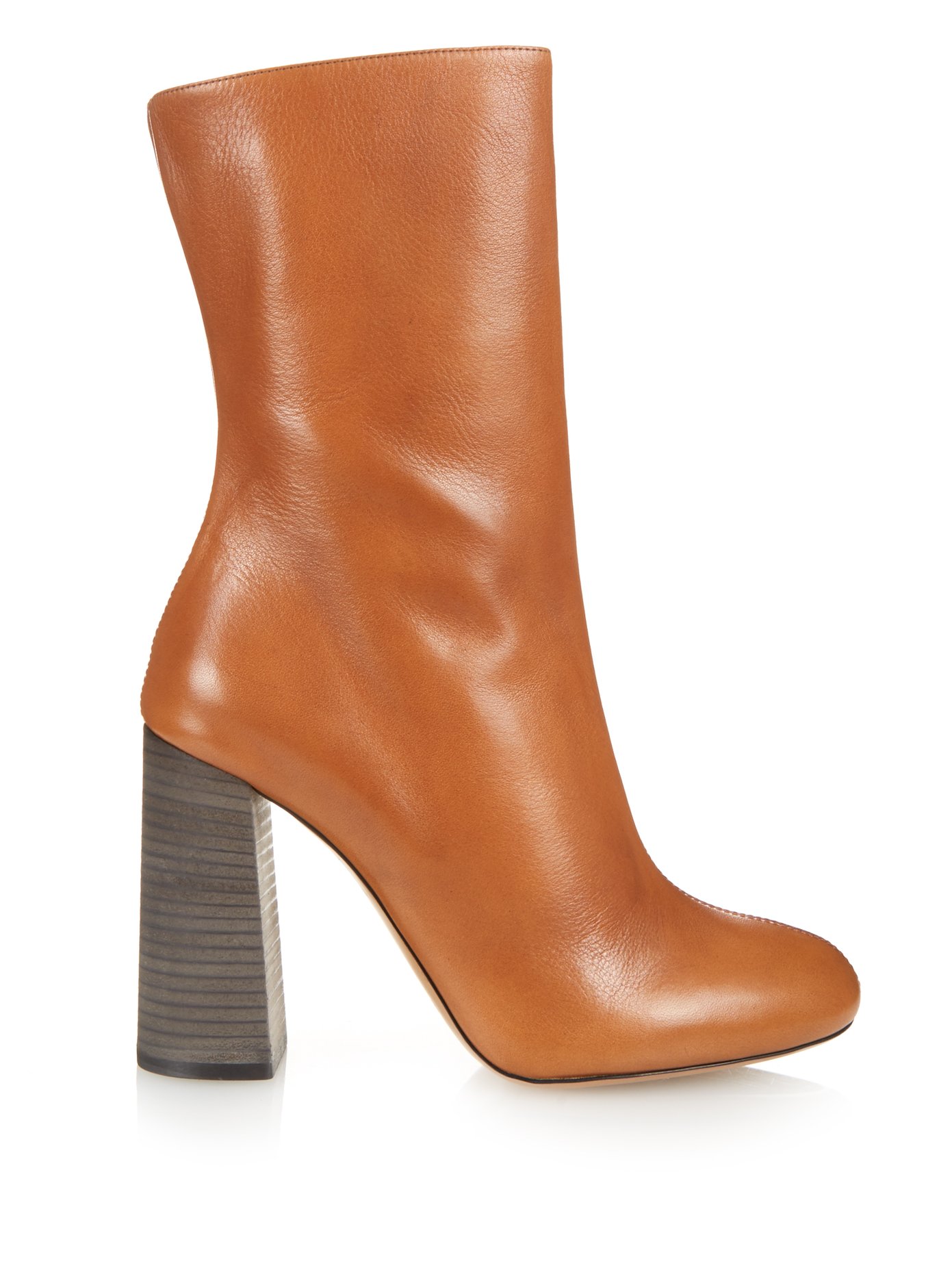 Leather calf-length boots | Chloé 
