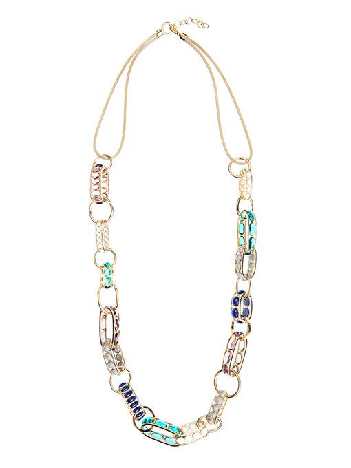 Neo glass-embellished chain necklace | Gripoix | MATCHESFASHION US