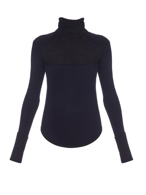 Hess merino-wool blend roll-neck sweater | Isabel Marant ...