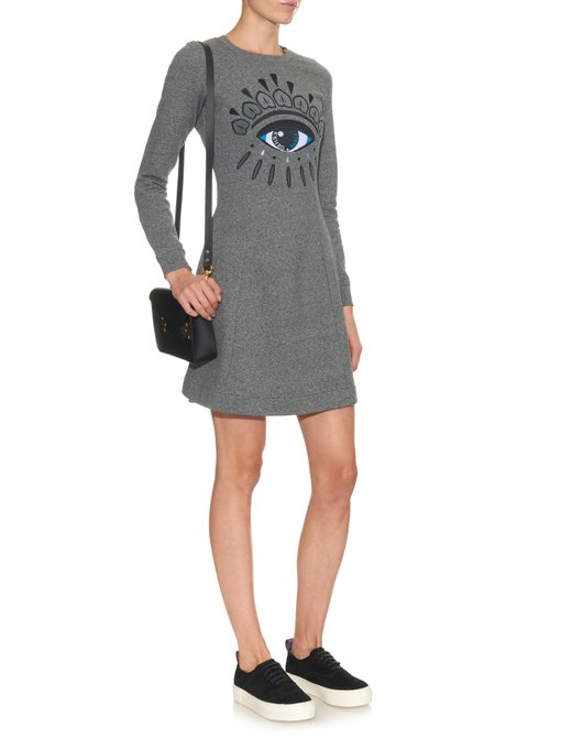 kenzo sweat dress