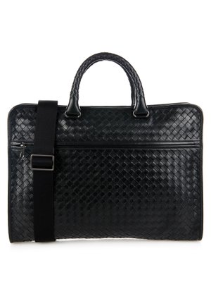 Intrecciato leather briefcase | Bottega Veneta | MATCHESFASHION.COM US