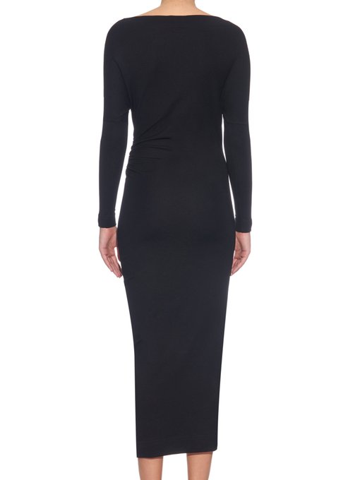 Thigh boat-neck midi dress | Vivienne Westwood Anglomania ...