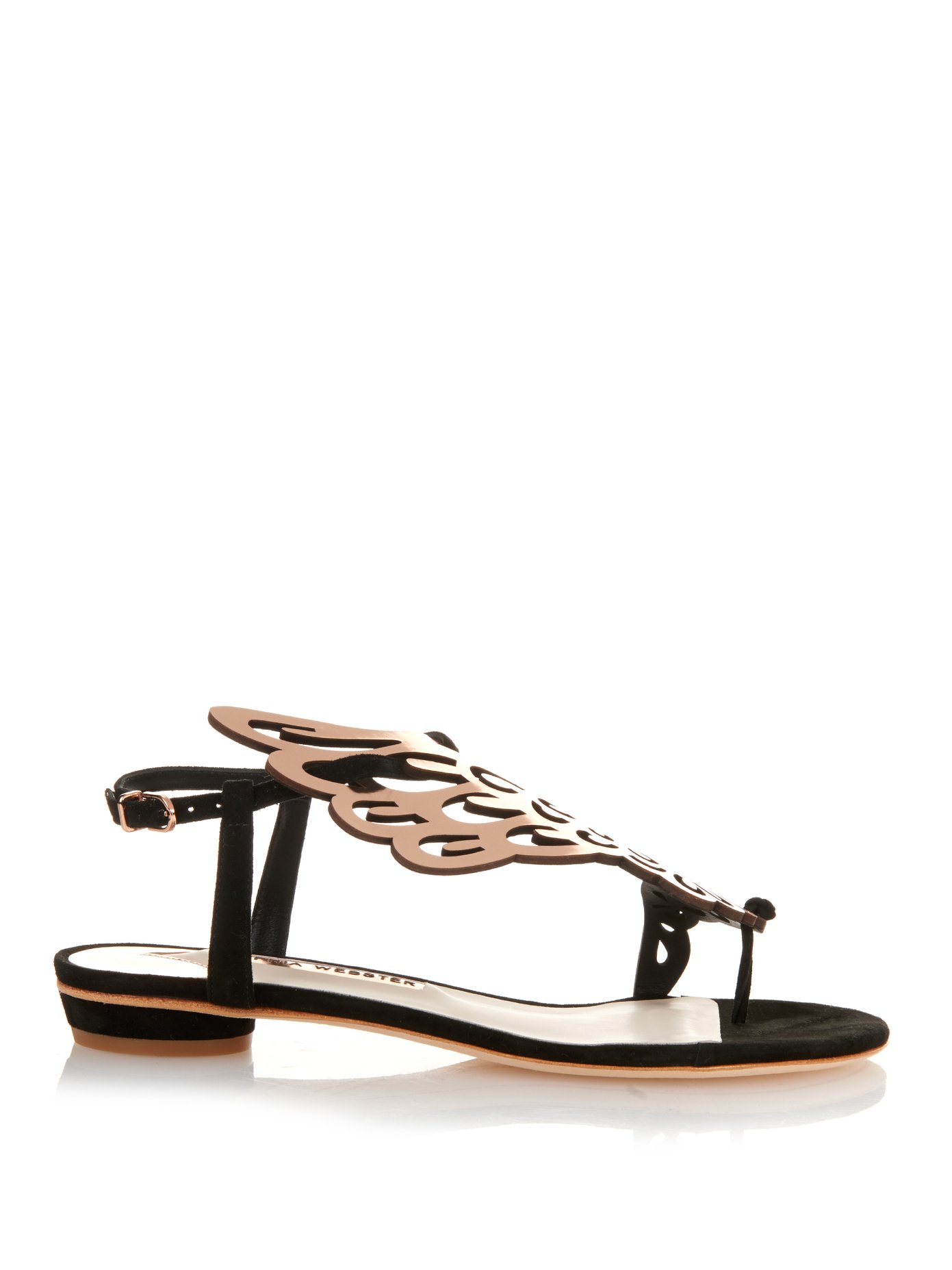 Seraphina angel-wings flat sandals 
