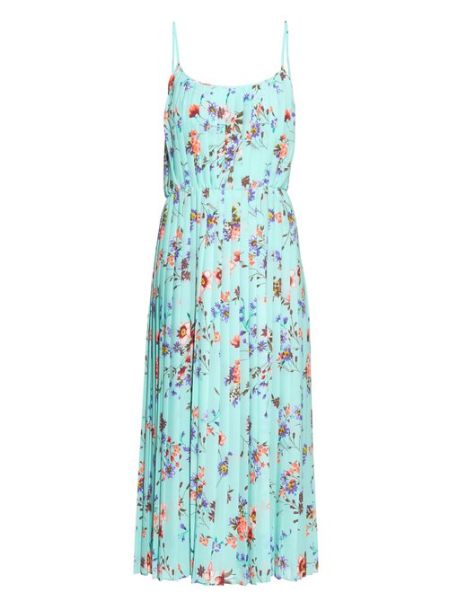 Floral-print pleated cami dress | Raey | MATCHESFASHION UK