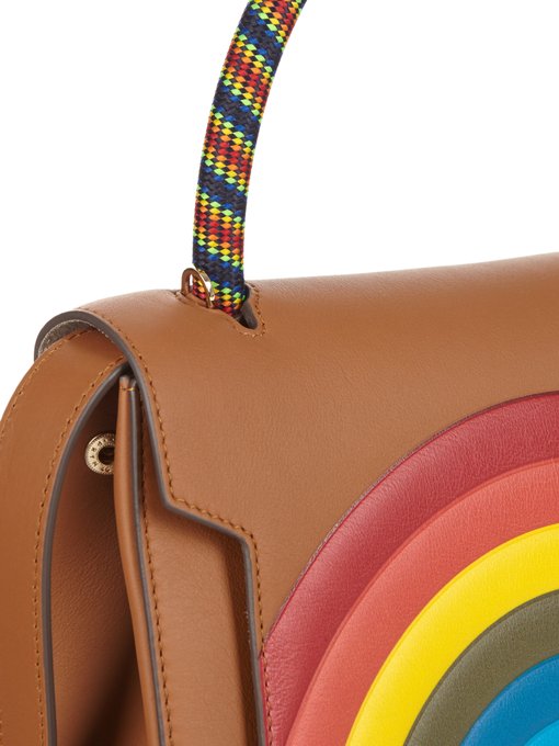 Rainbow Bathurst leather shoulder bag | Anya Hindmarch | MATCHESFASHION UK