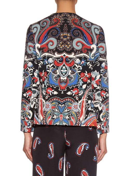 Paisley-print wool-crepe jacket | Etro | MATCHESFASHION.COM US