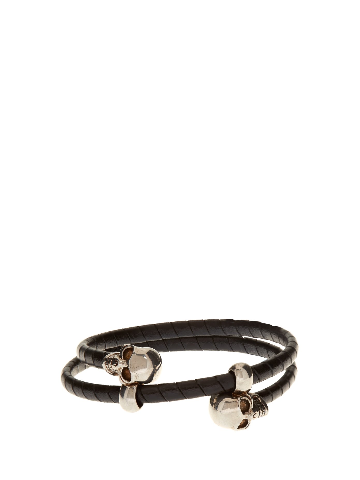mcqueen leather bracelet