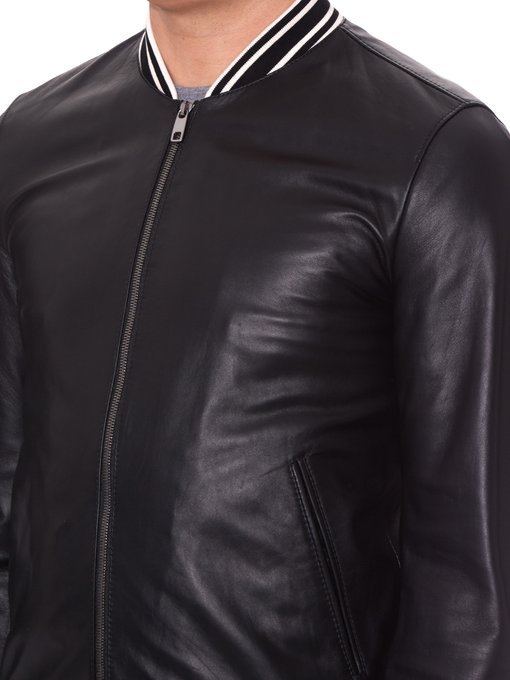 Leather bomber jacket | Dolce & Gabbana | MATCHESFASHION UK