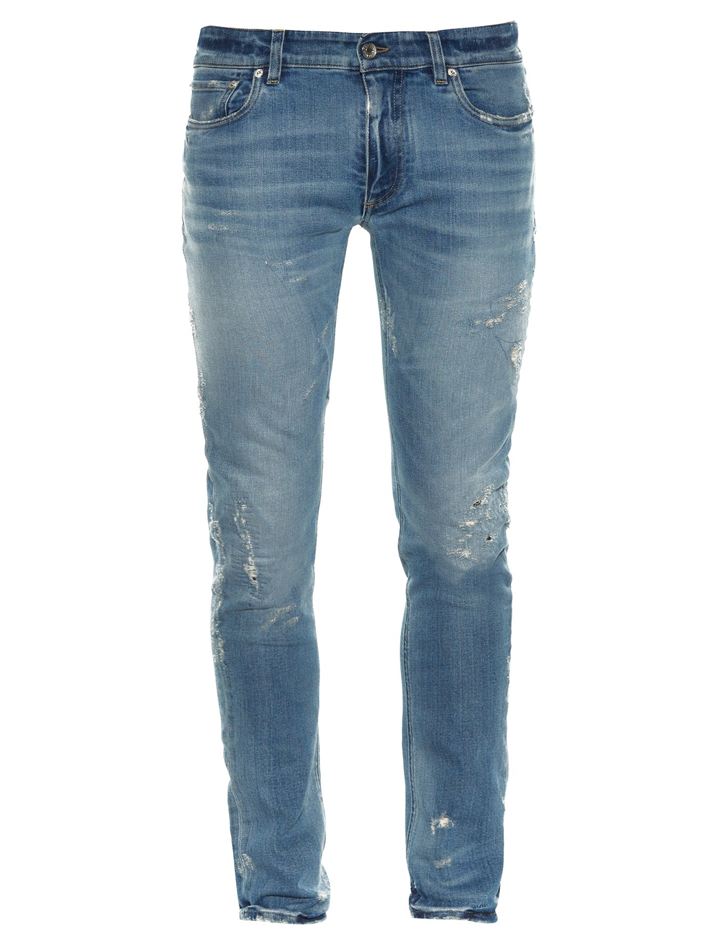 dolce and gabbana distressed jeans