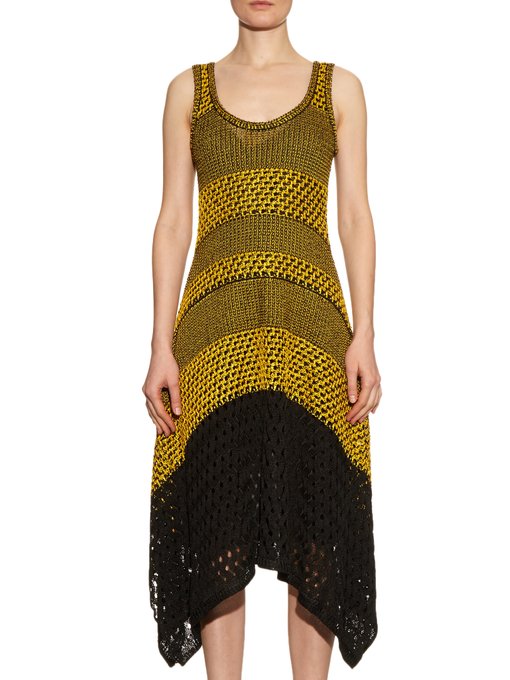 Bicolour crochet dress Proenza Schouler MATCHESFASHION UK