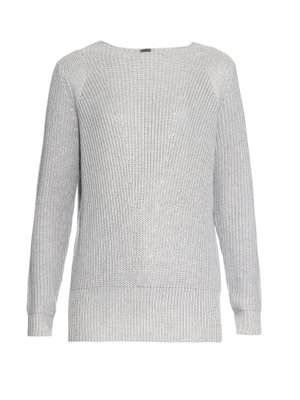 Ribbed-knit cotton and cashmere-blend sweater | Adam Lippes ...