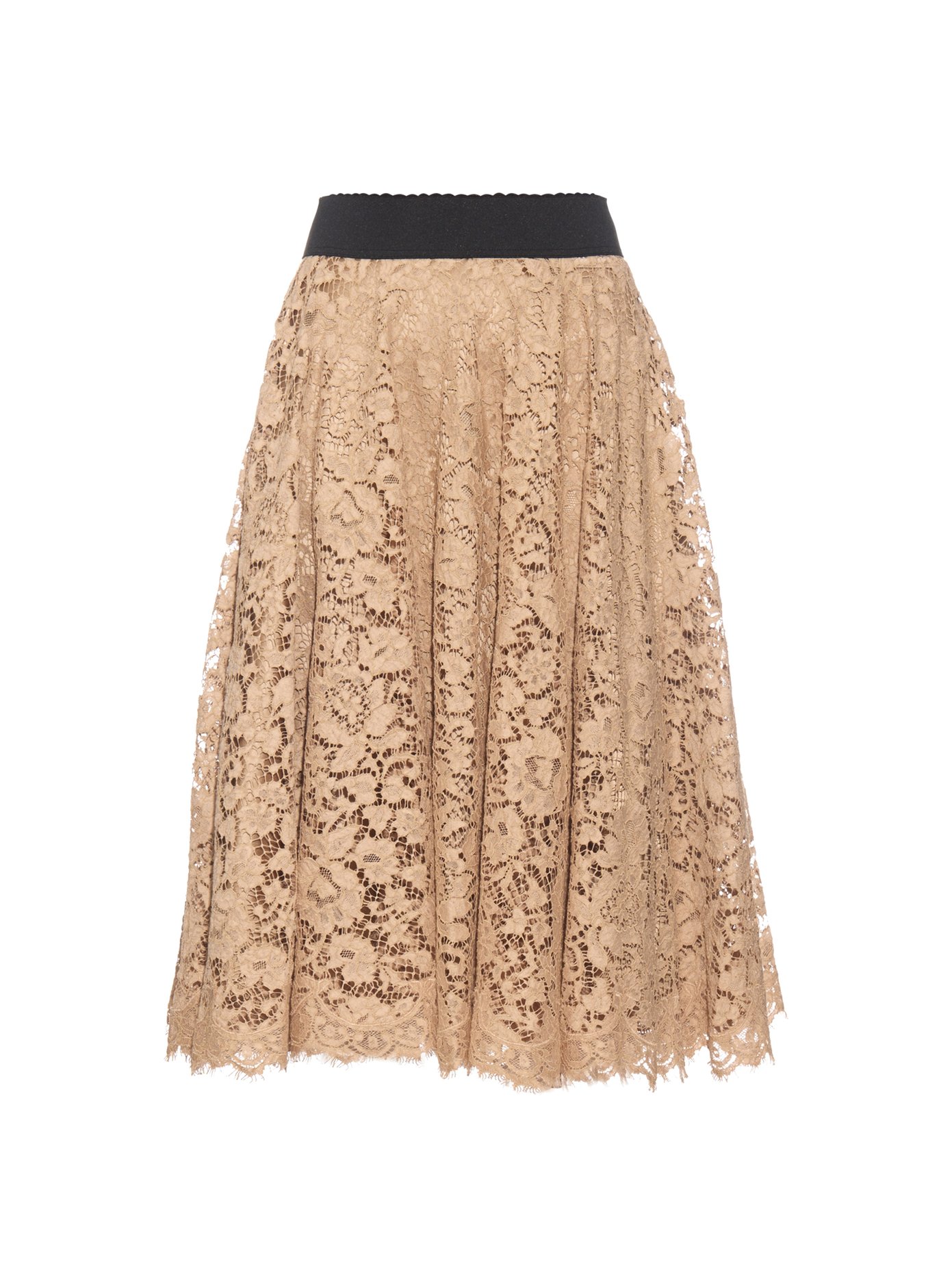 lace a line skirt