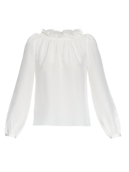 Renoir silk-crepe blouse | Goat | MATCHESFASHION US
