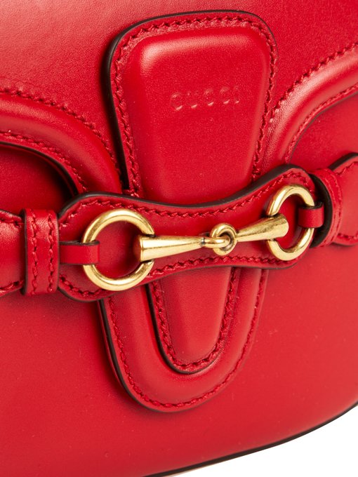 Lady Web mini leather cross-body bag | Gucci | MATCHESFASHION US