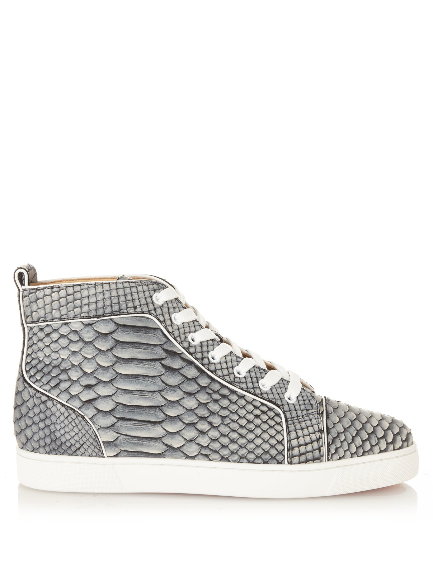 Louis python high-top trainers 