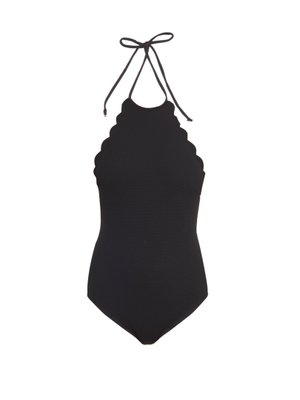 Mott scallop-edged swimsuit | Marysia | MATCHESFASHION US