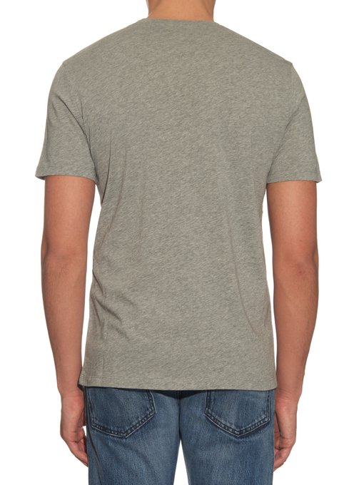 Paintbrush-print jersey T-shirt | Balenciaga | MATCHESFASHION.COM US