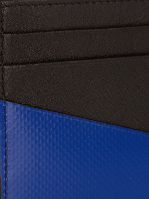 Bi-colour leather cardholder | Jil Sander | MATCHESFASHION US