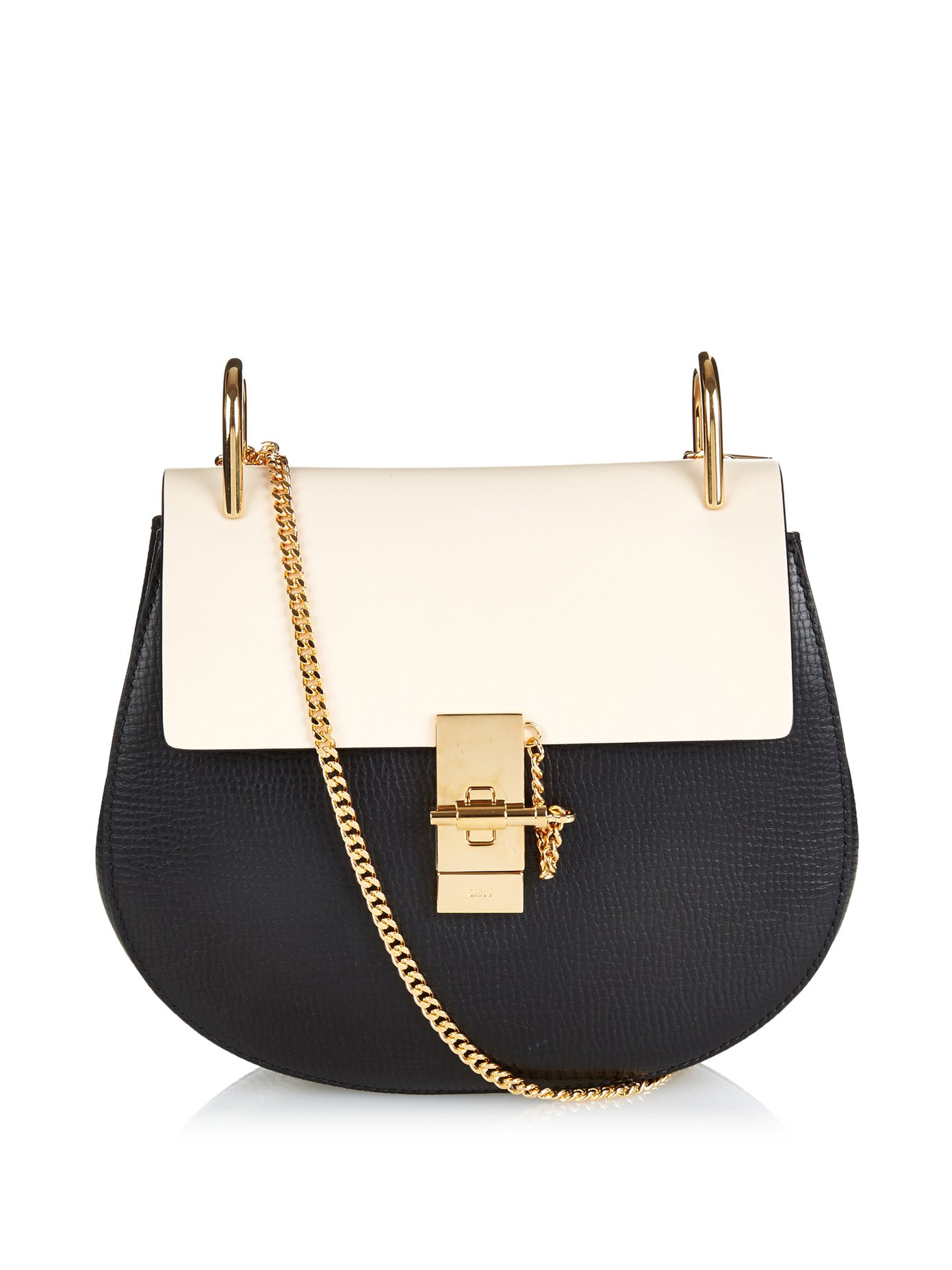 chloe drew leather shoulder bag