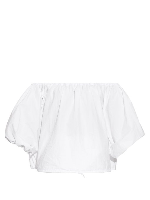 Off-the-shoulder blouse | Marques'Almeida | MATCHESFASHION US