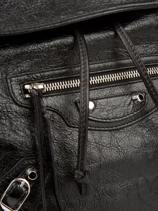 Classic Traveller leather backpack | Balenciaga | MATCHESFASHION.COM UK