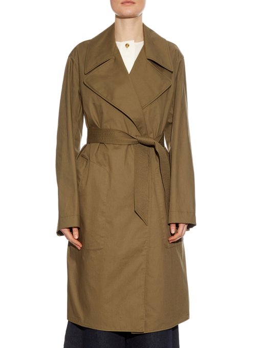 Water-repellent cotton trench coat | Lemaire | MATCHESFASHION.COM UK