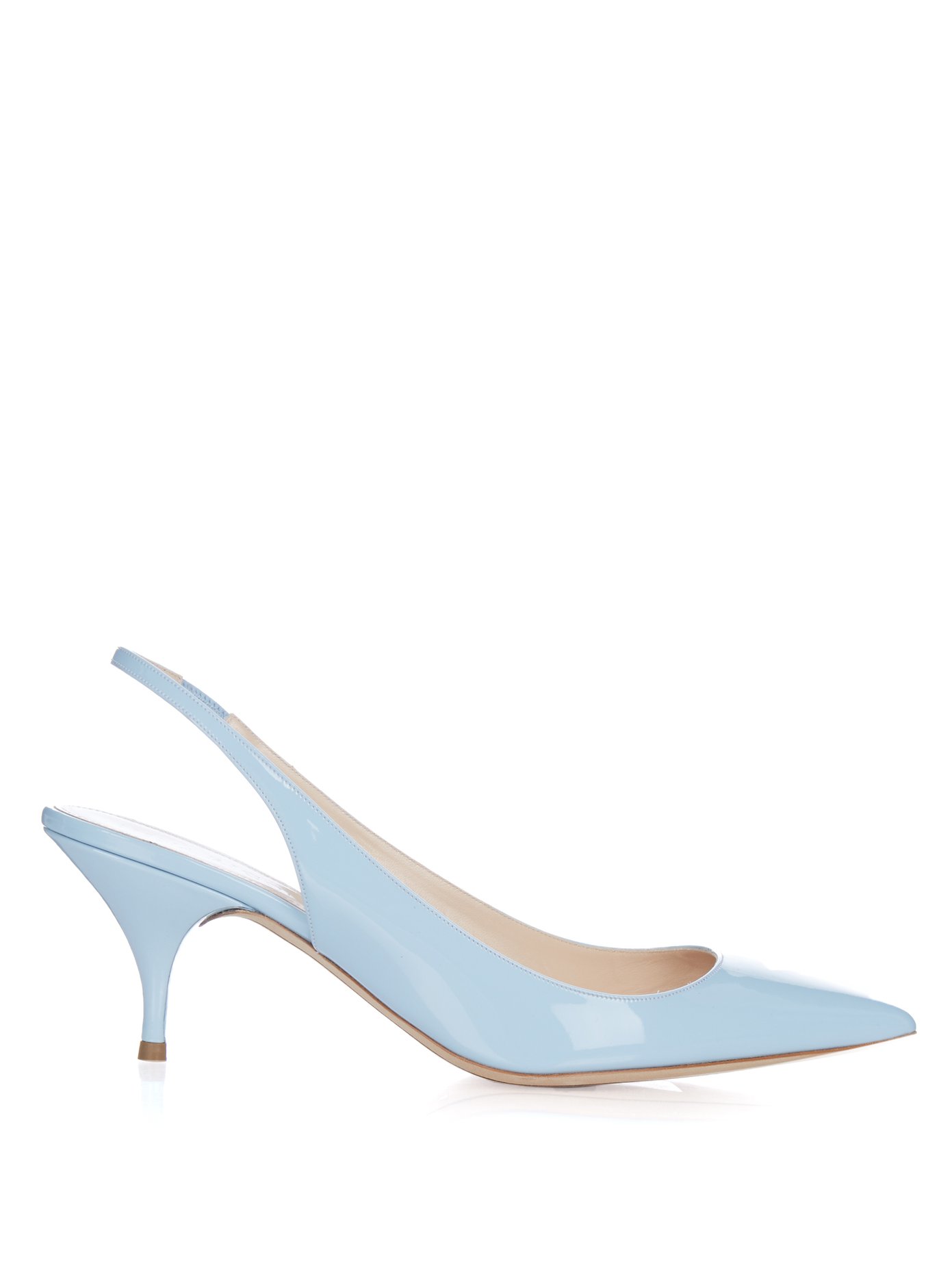 Point-toe patent-leather pumps | Nina 