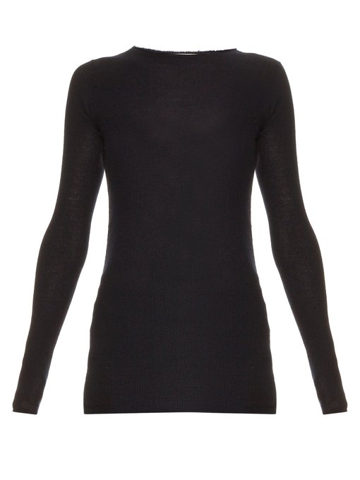 Ribbed-knit cashmere sweater | Helmut Lang | MATCHESFASHION US