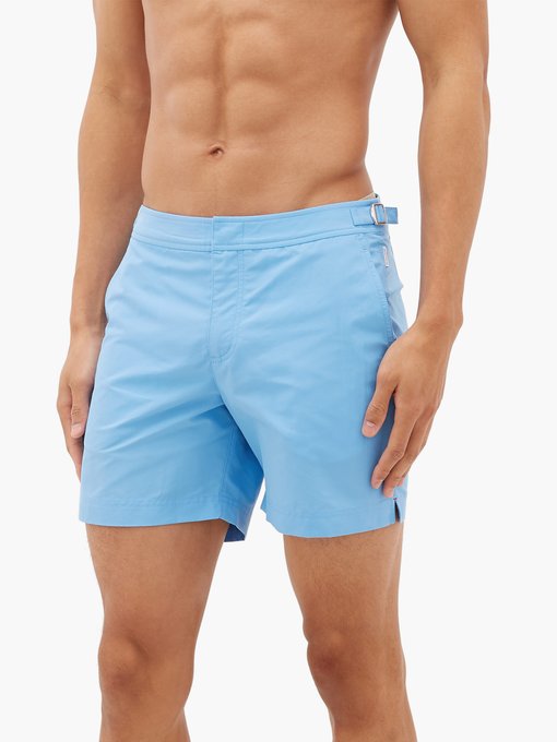 Bulldog mid-length swim shorts展示图