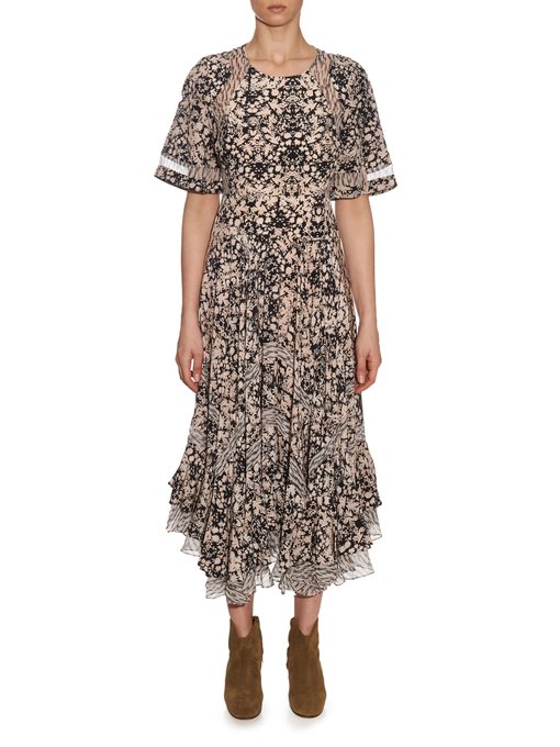 Floral-print silk maxi dress | Rebecca Taylor | MATCHESFASHION UK
