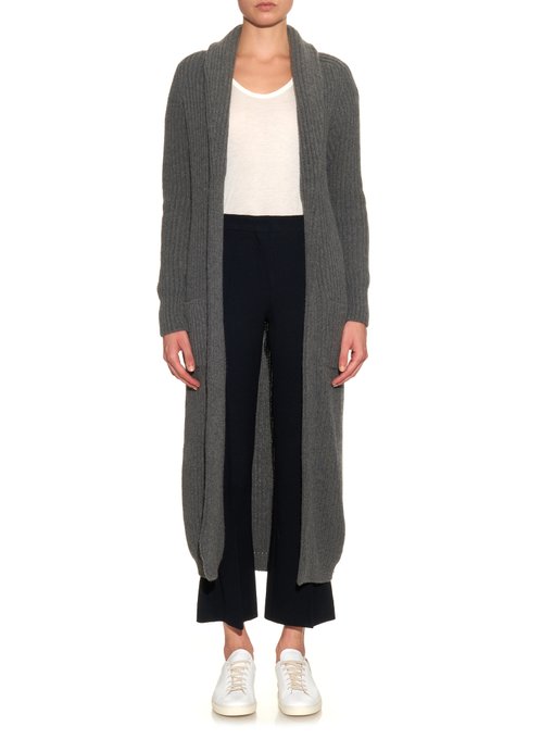 Ribbed-knit wool and cashmere-blend cardigan | Raey | MATCHESFASHION US