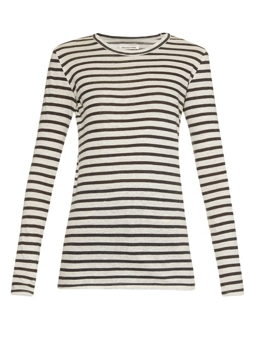 Karon striped linen-jersey T-shirt | Isabel Marant Étoile ...