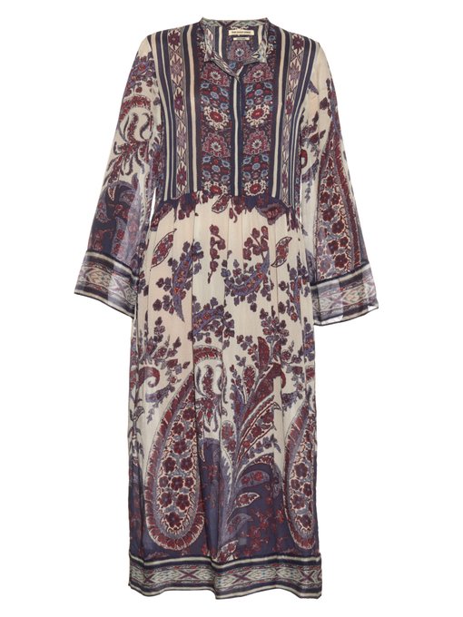 Tilda paisley-print midi dress | Isabel Marant Étoile | MATCHESFASHION UK