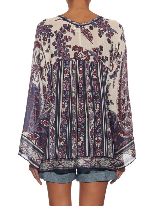 Tucson paisley-print blouse | Isabel Marant Étoile | MATCHESFASHION.COM US