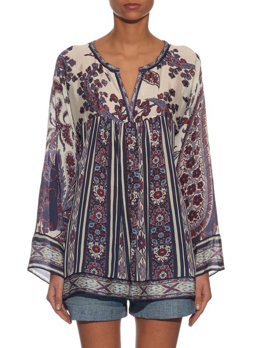 Tucson paisley-print blouse | Isabel Marant Étoile | MATCHESFASHION.COM US