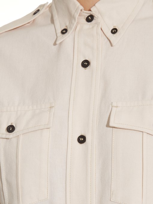 Weylin cotton-chambray shirt | Isabel Marant Étoile | MATCHESFASHION UK