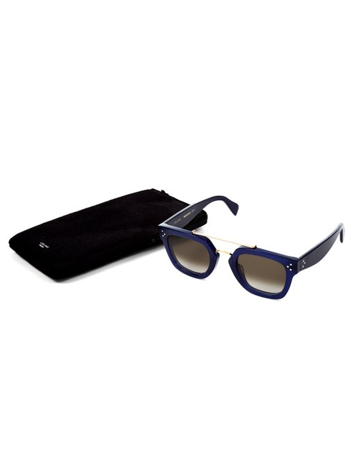 Aviator acetate sunglasses | Celine Eyewear | MATCHESFASHION US