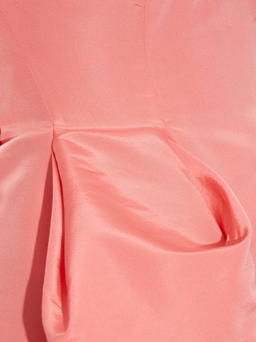Strapless silk-faille gown | Oscar De La Renta | MATCHESFASHION US