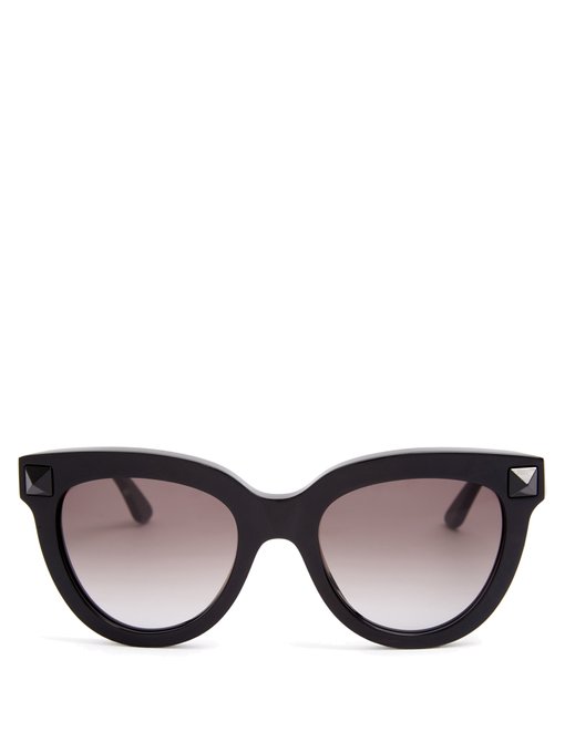 Rockstud cat-eye frame sunglasses | Valentino | MATCHESFASHION UK
