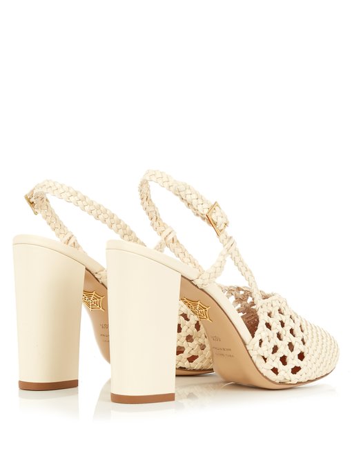 Willa leather slingback heels | Charlotte Olympia | MATCHESFASHION UK