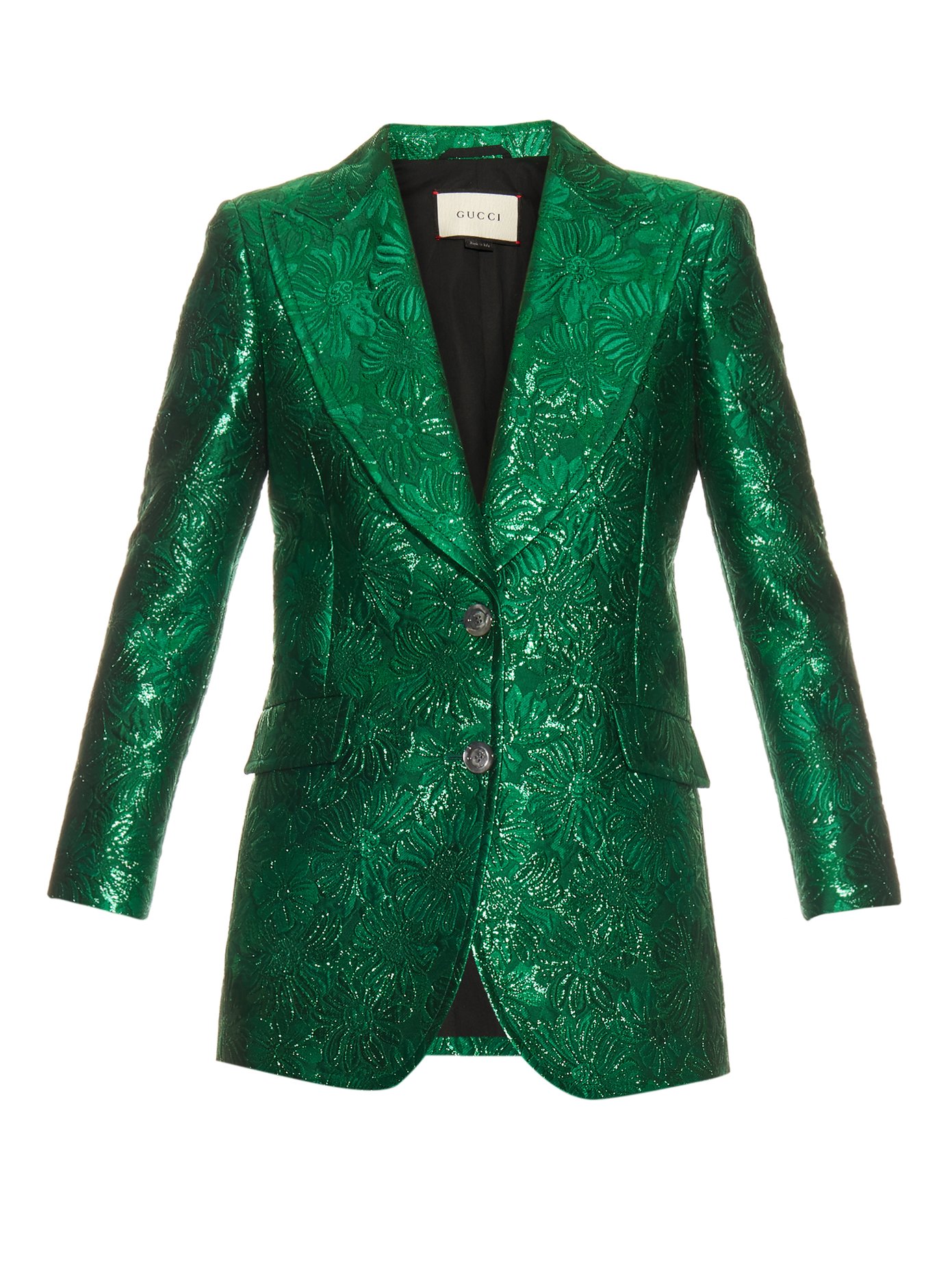 green gucci blazer