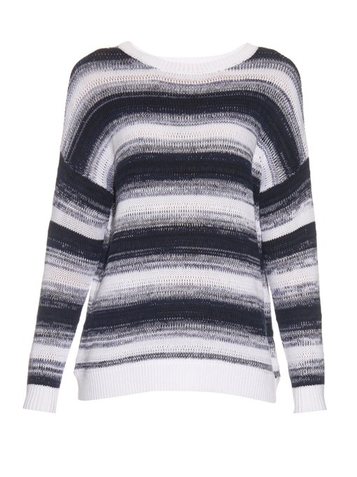 Striped cotton-knit sweater | Vince | MATCHESFASHION.COM US